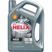 SHELL Helix HX8 5W-40 SN A3/B4  4л  синт.