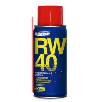 RW-40 смазка  универсальная RUNWAY  200мл  RW6096