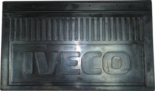 Брызговик  резиновый с надписью IVECO 600х360мм