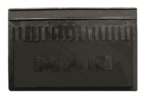 Брызговик  резиновый с надписью MAN 600х360мм