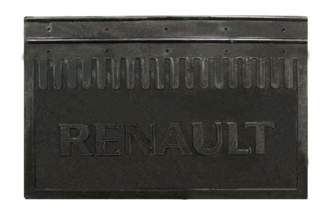 Брызговик  резиновый с надписью RENAULT 600х360мм