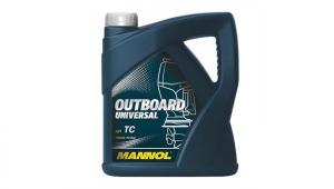 Масло двухтактное  MANNOL 2-Takt Outboard Universal TC-W2  4л   мин.  (для лодок)