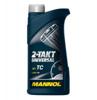 Масло двухтактное  MANNOL 2-Takt Universal TC  1л   мин.