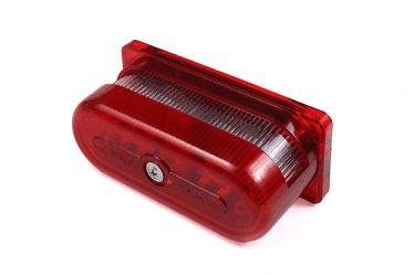 Подсветка  номера  ФП-131 пластиковая (красный корпус) без лампочки
