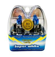 12V   H3  55W Super White БЕЛЫЙ СВЕТ (2 штуки) лампы галогеновые