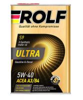  ROLF ULTRA S9 5W-40 A3/B4 SN/CF 4л синт. металл. кан.