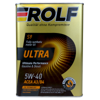  ROLF ULTRA S9 5W-40 A3/B4 SP 4л синт. металл. кан.